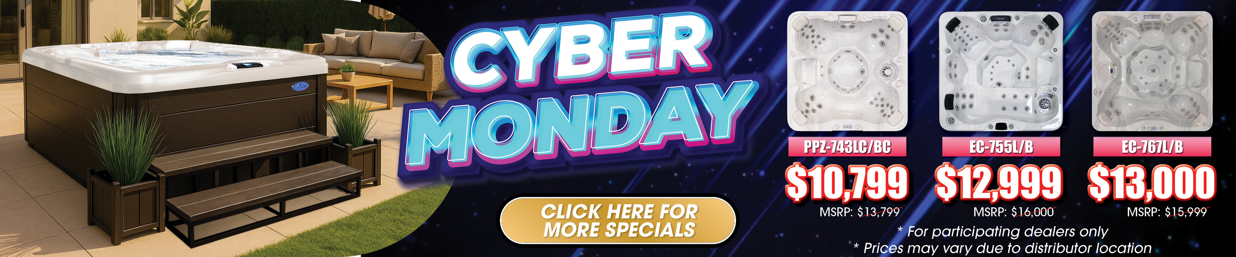 Calspas hot tub being used in a family setting - Alameda