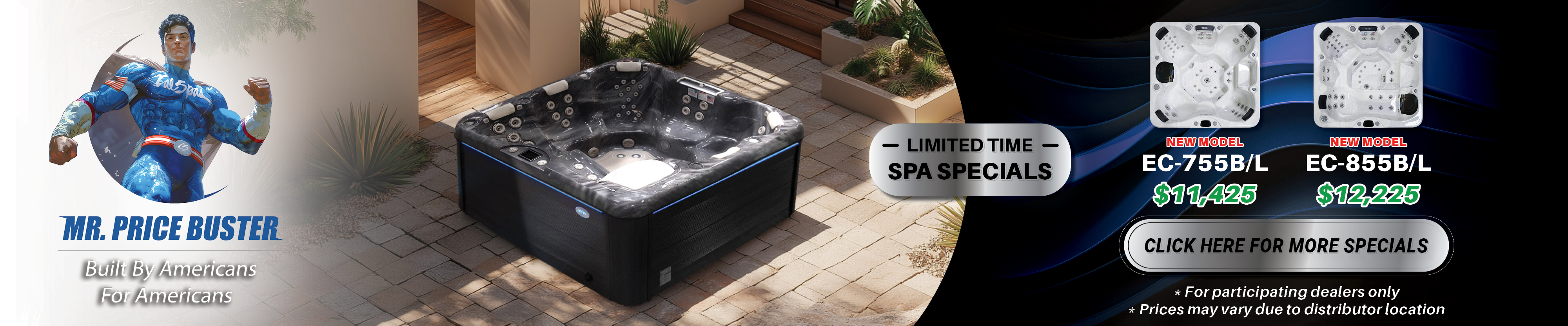 Calspas hot tub being used in a family setting - Alameda